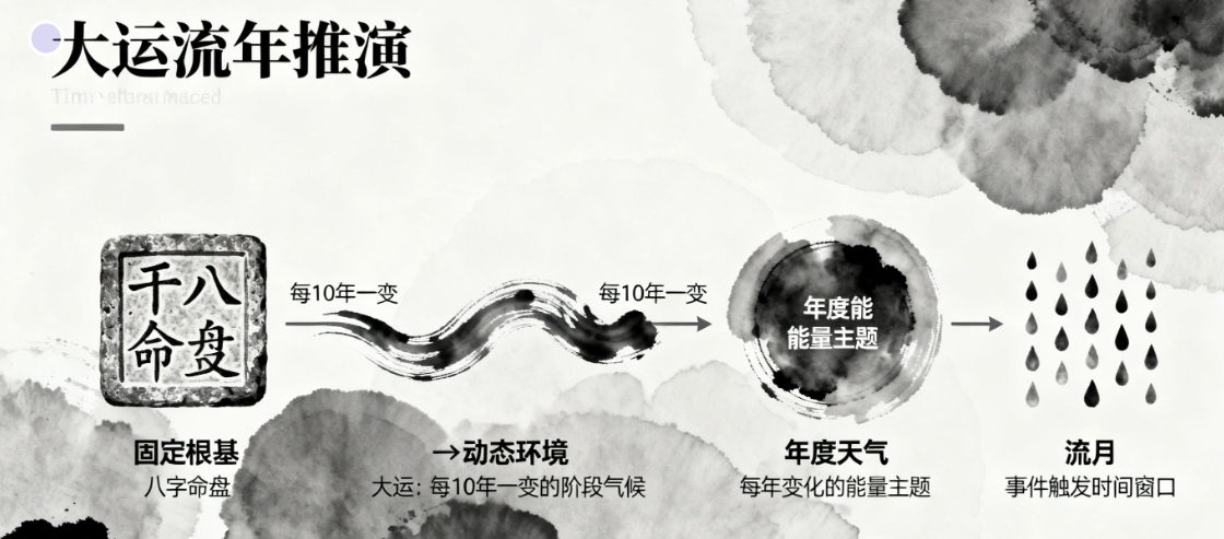 大运流年推演